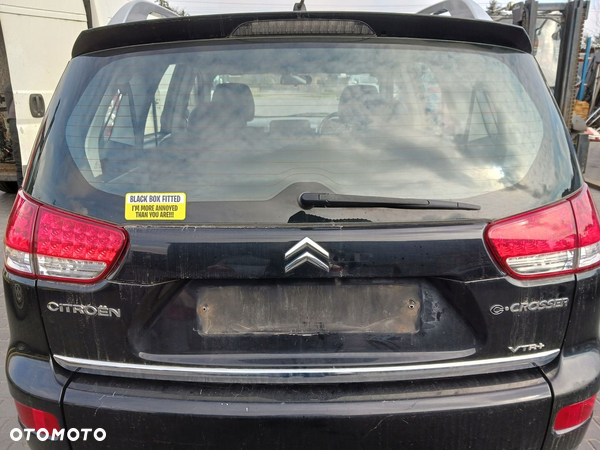 KLAPA SZYBA TYŁ GÓRNA CITROEN C-CROSSER 2010 ROK X42