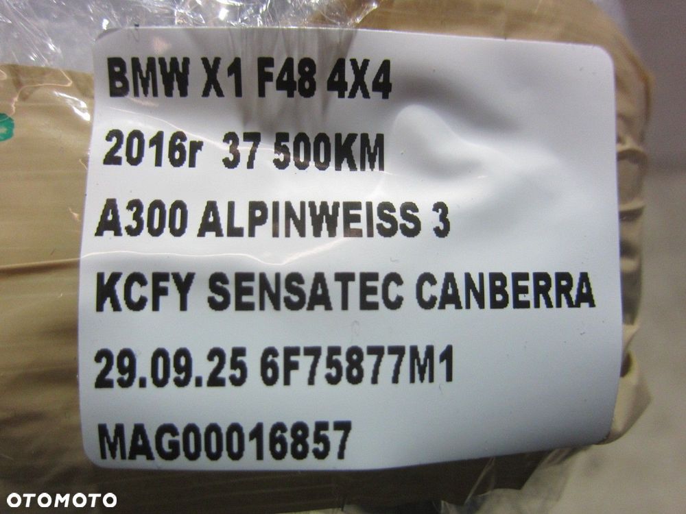 BMW F48 X1 ZAWIAS DRZWI TYLNYCH PRAWYCH PRAWY TYŁ KOMPLET 41527284544 BIAŁE - 10