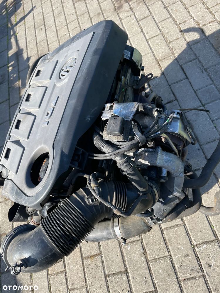 SILNIK KOMPLETNY CFF 2,0 TDI 140km VW SHARAN II TIGUAN TOURAN 7N Z NIEMCA - 2