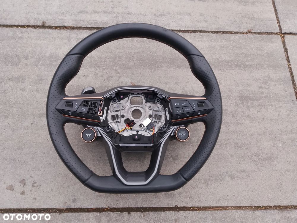 KIEROWNICA GRZANA ŁOPATKI CUPRA FORMENTOR SEAT LEON 5FA419091FK