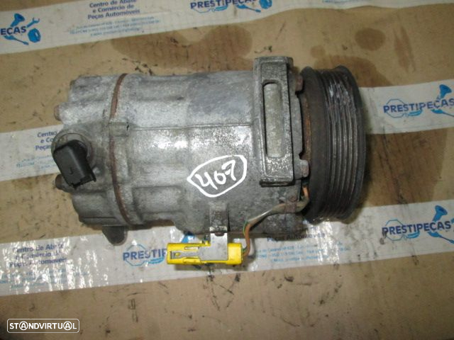 Compressor AC 9651911480 PEUGEOT 307 2006 1,6HDI CITROEN GRAND C4 PICASSO I 2007 1.6HDI 110CV 5P CINZENTO DIESEL SANDEM - 2