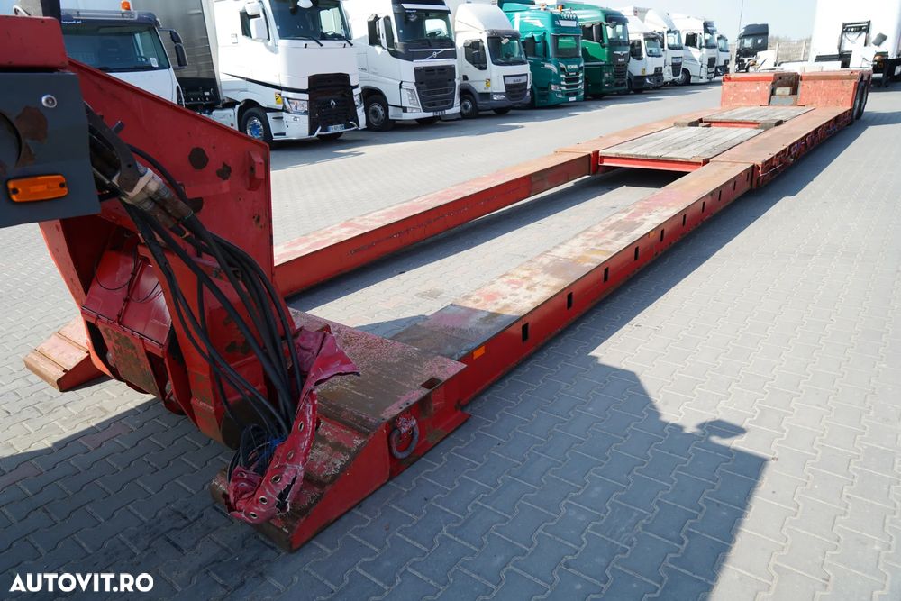 Nooteboom BETON JOS / EXTENSIBIL / TIEFBETT / EXTENSIBIL / TRANSPORTATOR / 19,5 M / MASĂ PUTERNICĂ: 55 TONE / - 8