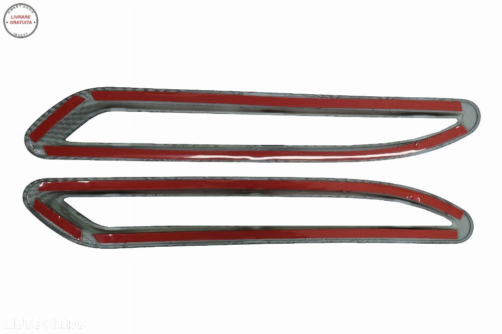 Ornamente Rama Reflectorizanti Bara Spate Mercedes A-Class W177 V177 AMG Line (201- livrare gratuita - 4