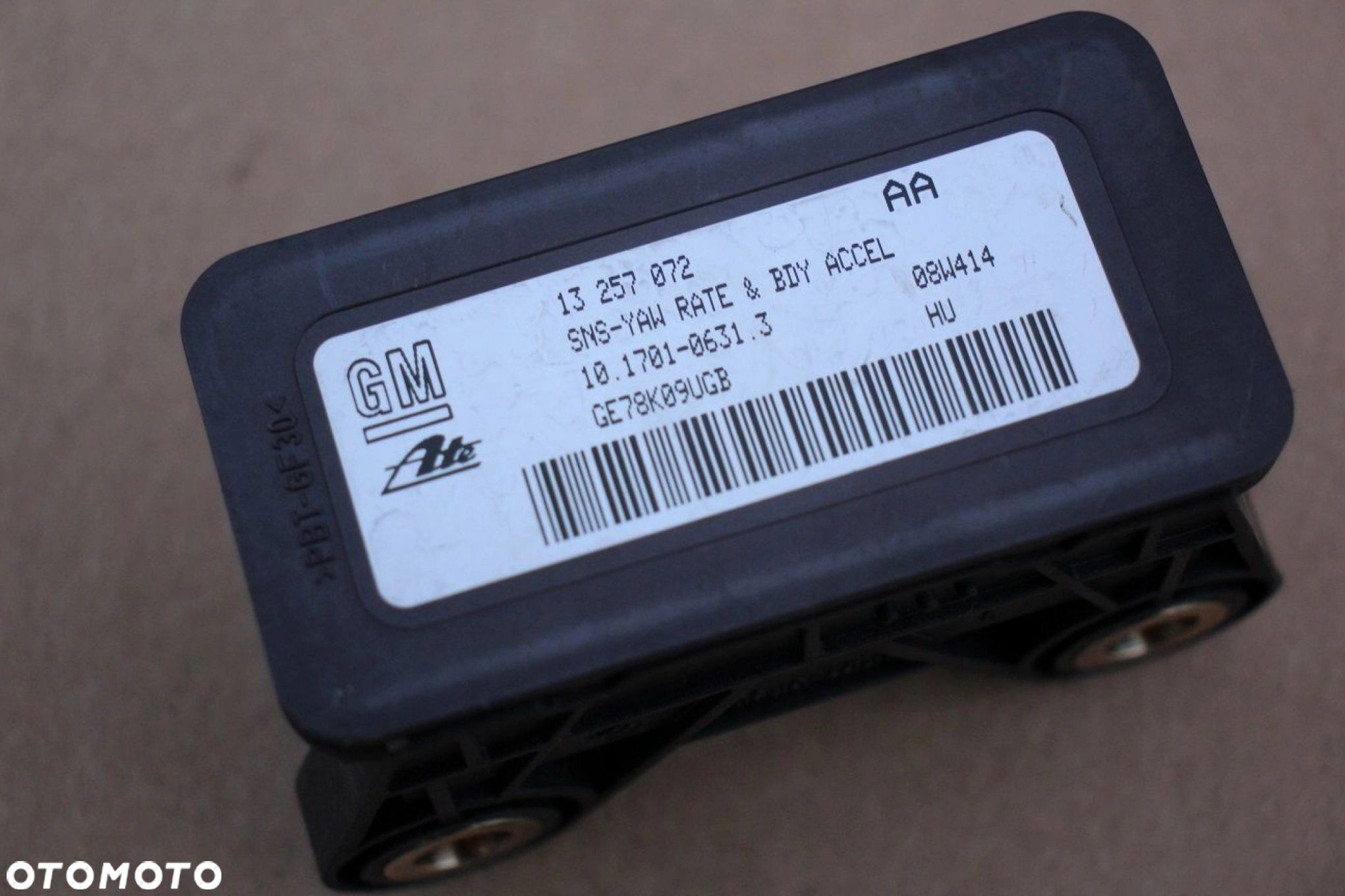 Czujnik przyśpieszenia ESP Opel Astra III H Zafira II B 13257072 - 3