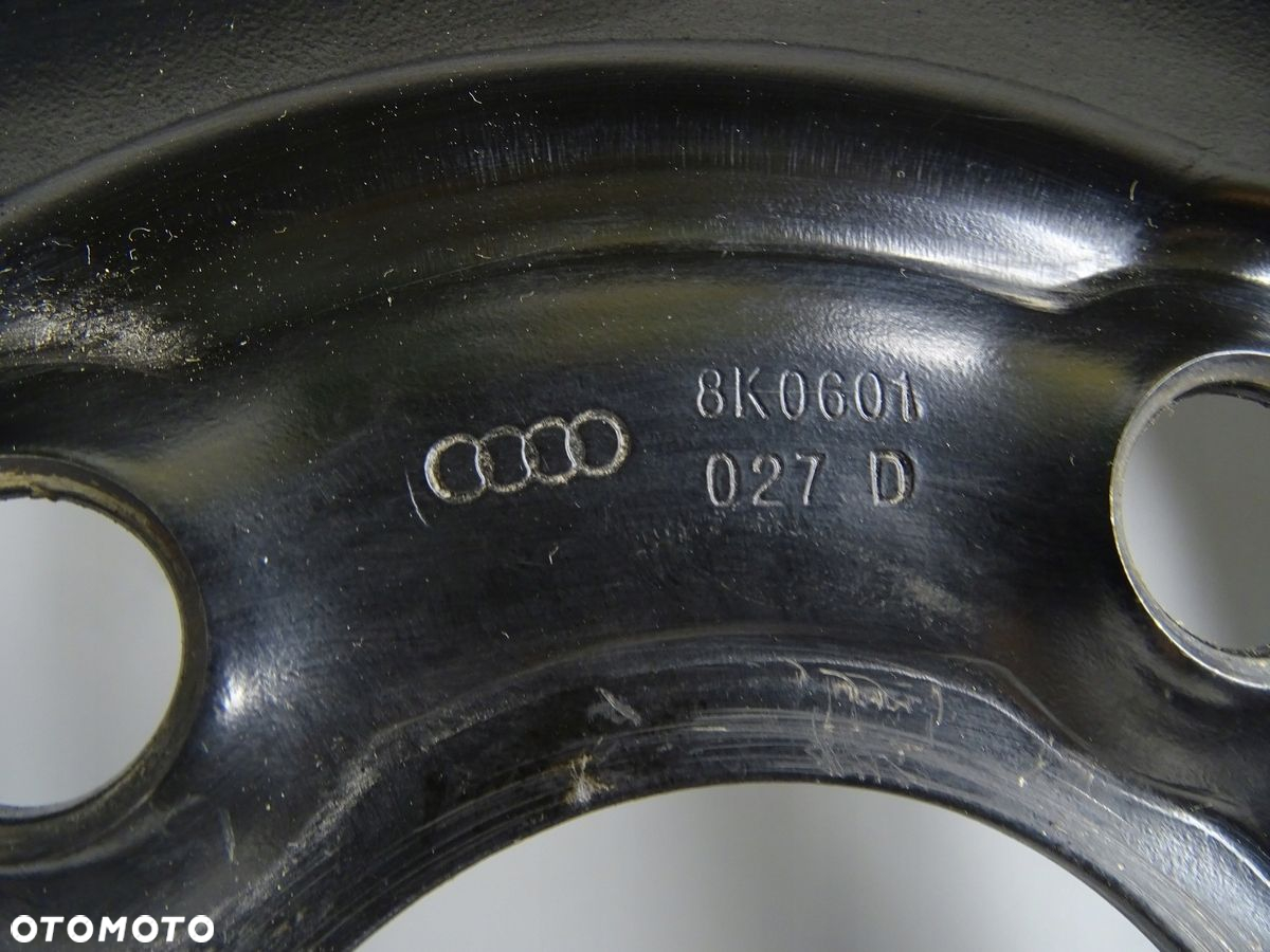KOŁO DOJAZDOWE ZAPASOWE 125/70R19 ET 29 5X112 AUDI A4 B8 A5 8T 8K0601027D - 4
