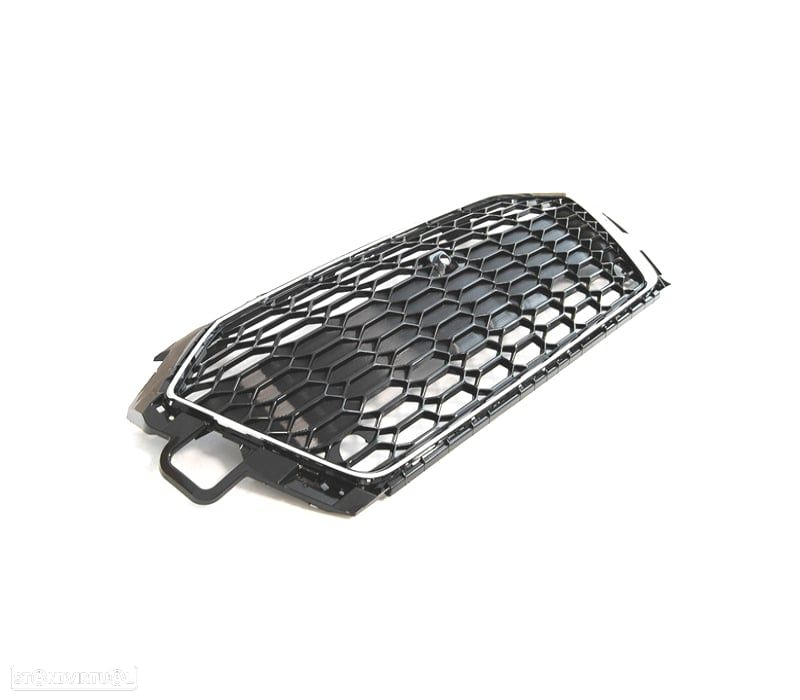 GRELHA AUDI A4 B9 20- LOOK S LINE PRETO CROMADO - 2