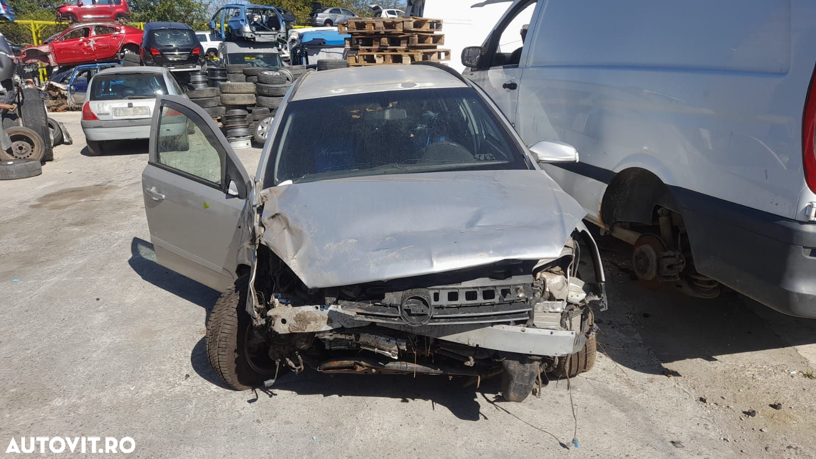Macara cu motoras stanga fata A3300-13100417LH Opel Astra H [2004 - 2 - 3