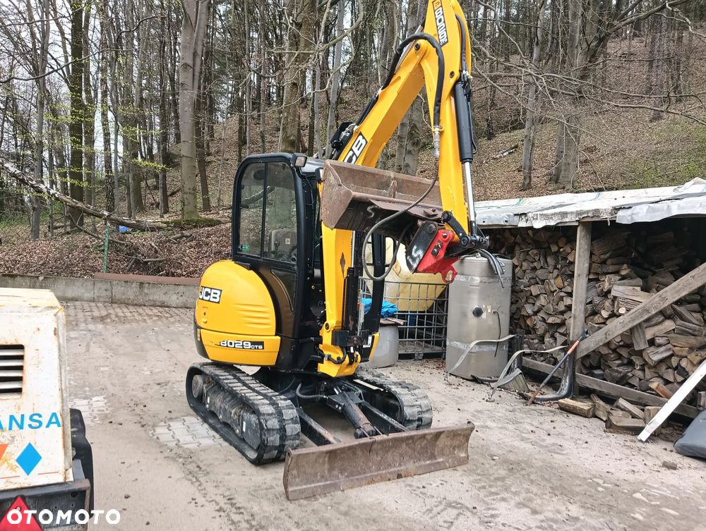 JCB 8029 | 2019 r. | Niski Przebieg 1500 mth | 3 tony | minikoparka gąsienicowa mini koparka obrotowa - 4
