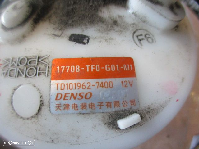 Bomba Combustivel 17708TF0G01M1 TD1019627400 HONDA JAZZ 2012 1.4I 16V 100CV 5P CINZA GASOLINA - 2