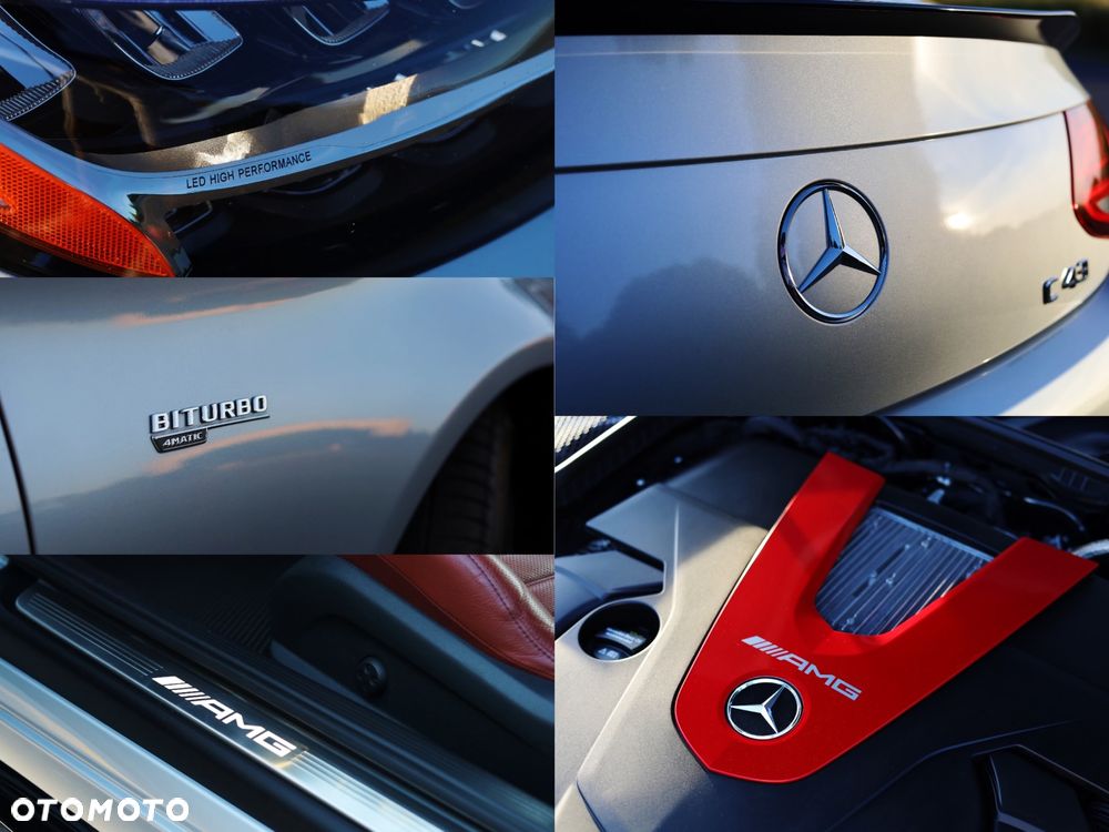 Mercedes-Benz Klasa C AMG 43 Cabrio 4Matic AMG Speedshift TCT 9G - 38