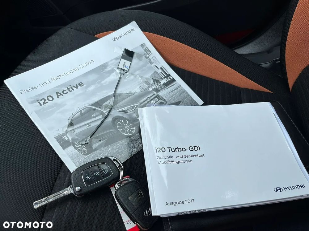 Hyundai i20 blue 1.0 T-GDI Active Passion Plus - 20