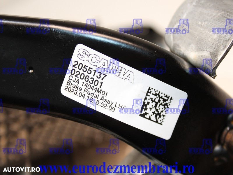POD PEDALIER + SUPAPA PEDALIER SCANIA SUPER 2055137, 2509523, 2008406, 2971800 - 4