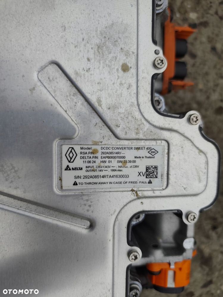 RENAULT SYMBIOZ 1.6 E-TECH KONWERTER INWERTER 292A08514R - 4