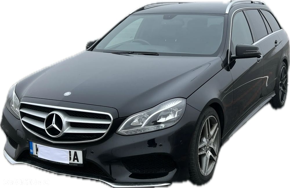 Zderzak AMG przód przedni kompletny PDC OE Mercedes W212 Lift kolor C197 - 7