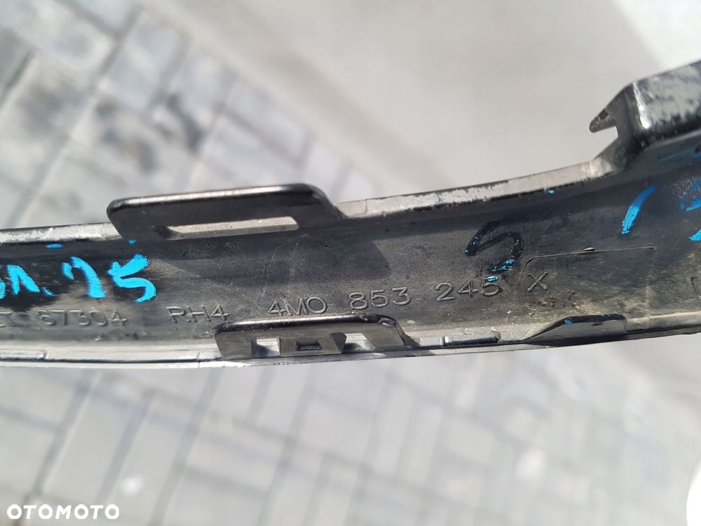 audi q7 19^ lift listwa zderzaka przód 4m0853245x 4m08532451rr - 9