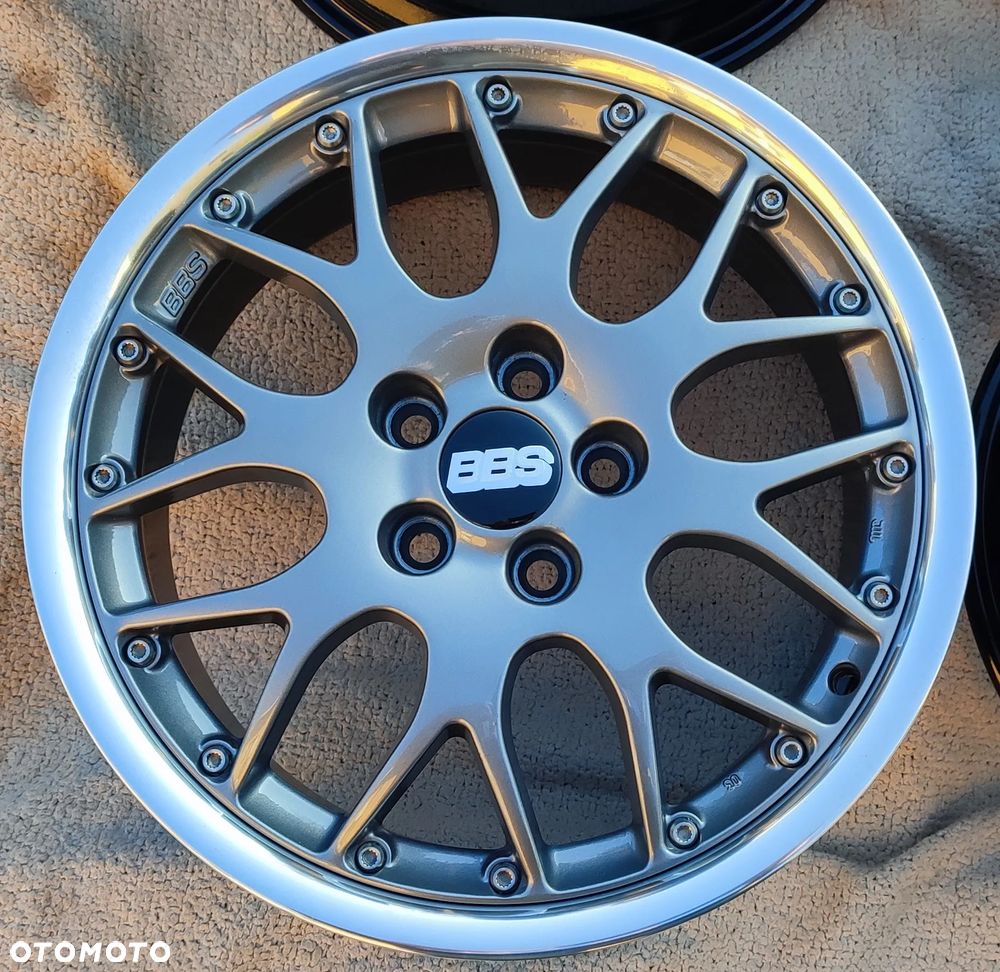 Felgi Aluminiowe Skręcane 2-TLG Oryg. Vw Golf IV BBS RS 771 Jubi 16 Cali 5x100 6,5Jx16 Et42 Grafit + Poerka  Bdb !!!  Starogard Gdański - 2