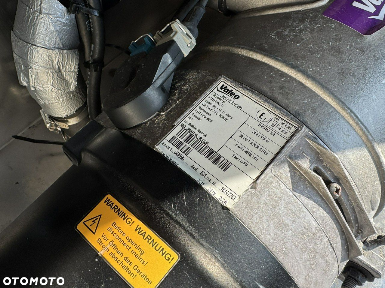 Lag Spożywcza Magyar Izolowana Webasto Pompa Elektryczna do Zrzutu - 12