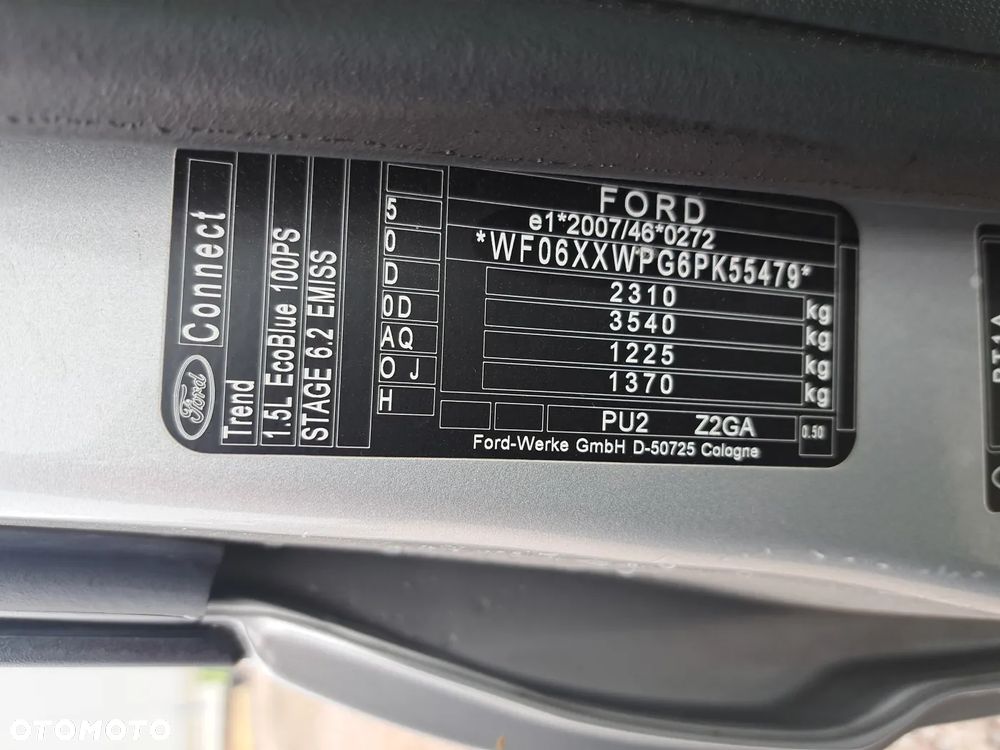 Ford Transit Connect 220 L1 Trend (bryg.) - 17