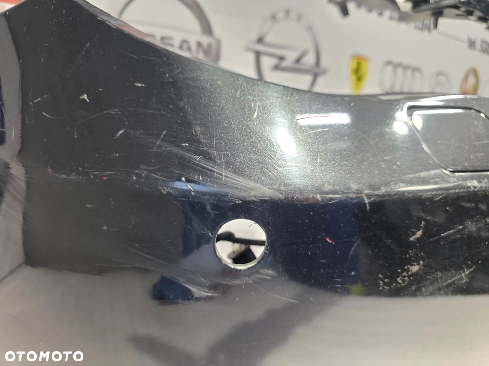 BMW E60 03-06 ZDERZAK PRZEDNI PRZÓD NA SPRYSKI + 4xPDC + INSTALACJA PDC + NERKI I GÓRNA CZĘŚĆ PASA , NR 5111703369 / 703369 , NR AUKCJI NZ1706 - 27