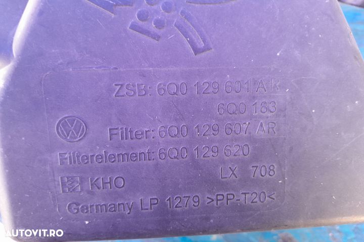 Carcasa filtru aer 3B0133837AP - 1.4 BMS 3B0133837AP - 1.4 BMS Skoda - 4