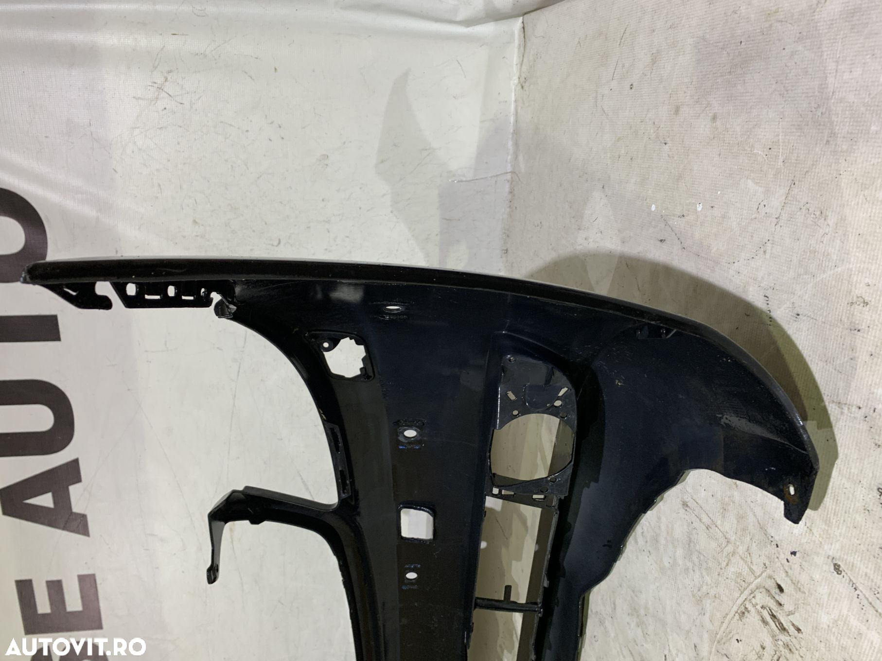 Bara fata Mercedes CL, W216, 2006, 2007, 2008, 2009, 2010, cod origine OE A2168800040, cu gauri pentru spalatori faruri si senzori de parcare (6). - 10