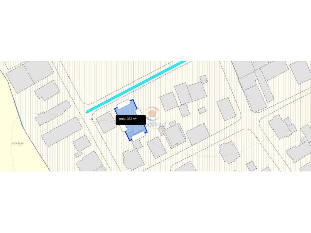 Lote de Terreno 382 m2 p/ Construção de Moradia Isolada | B.º da Pa... - Grande imagem: 3/7