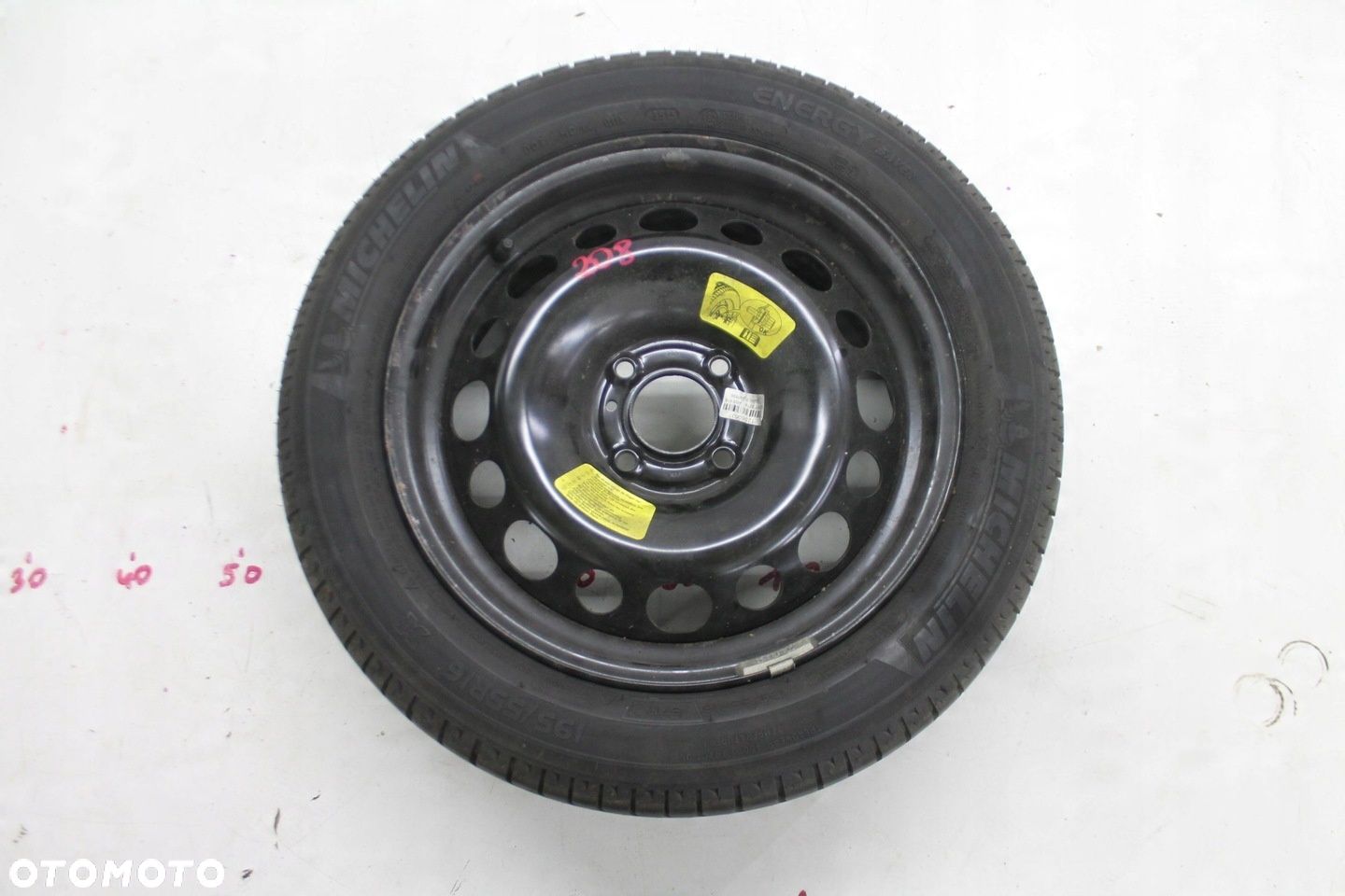 KOŁO ZAPASOWE DOJAZDÓWKA 4X108 ET23 PEUGEOT 208 I 12-19 - 1