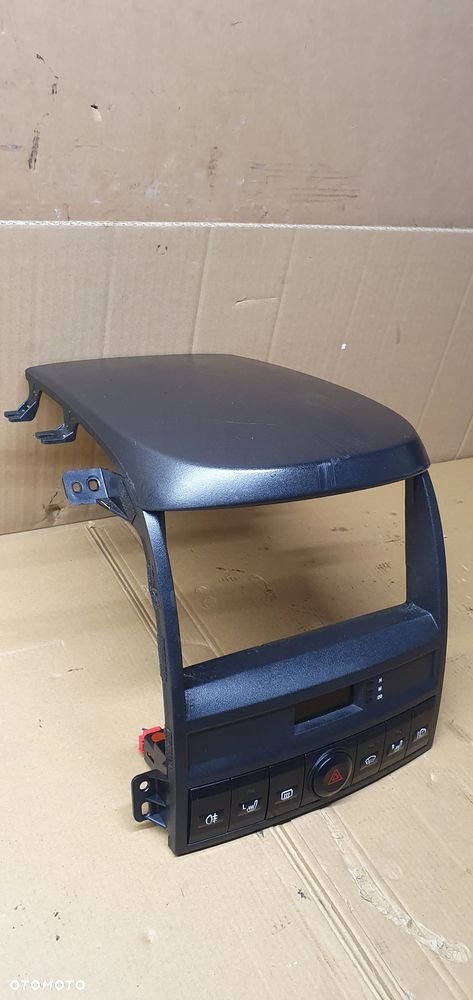 Ramka radia konsoli dekor przełączniki Kia Sorento 94500-3E160 84760-3E100 - 4