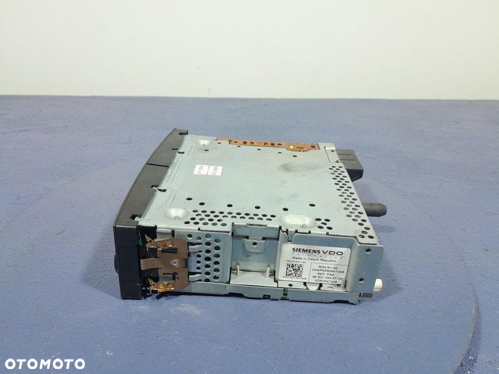 PEUGEOT 307 LIFT RADIO RADIOODTWARZACZ CD 96627393XT - 4