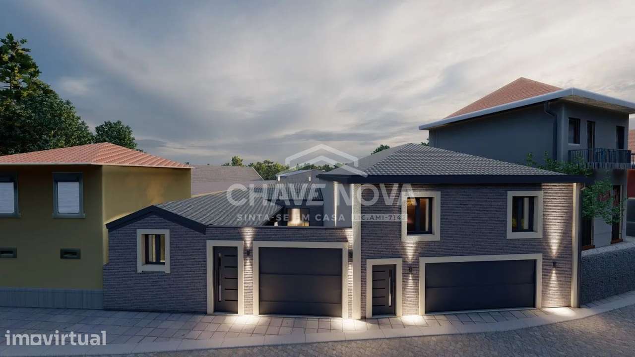 Moradia Isolada V4 de Luxo c/ Piscina em Leça do Balio - Grande imagem: 2/23