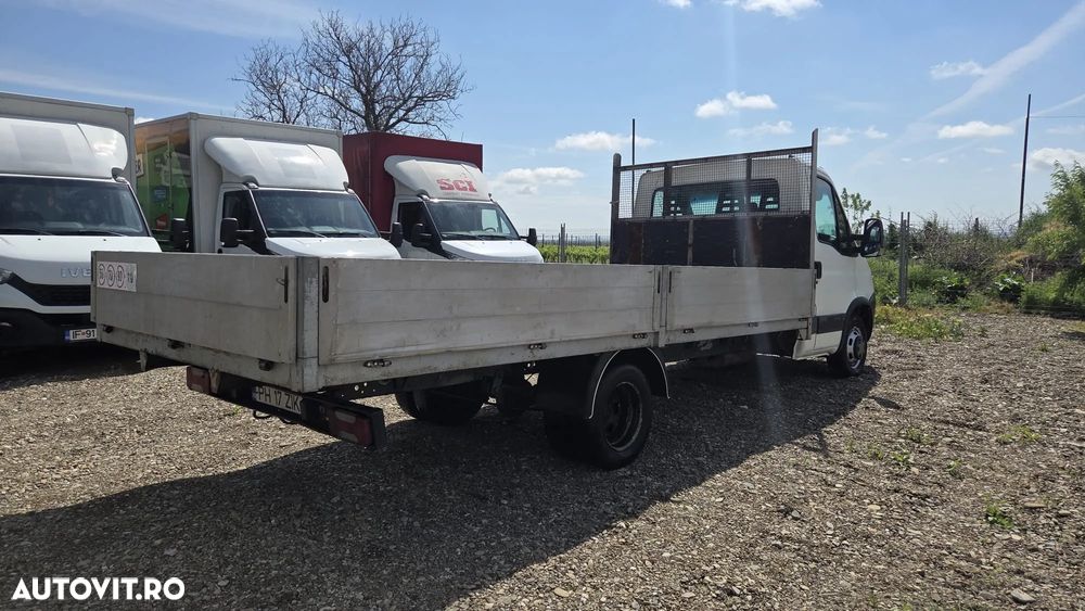 Iveco 35C12 cu platforma si obloane 4.8m - 5