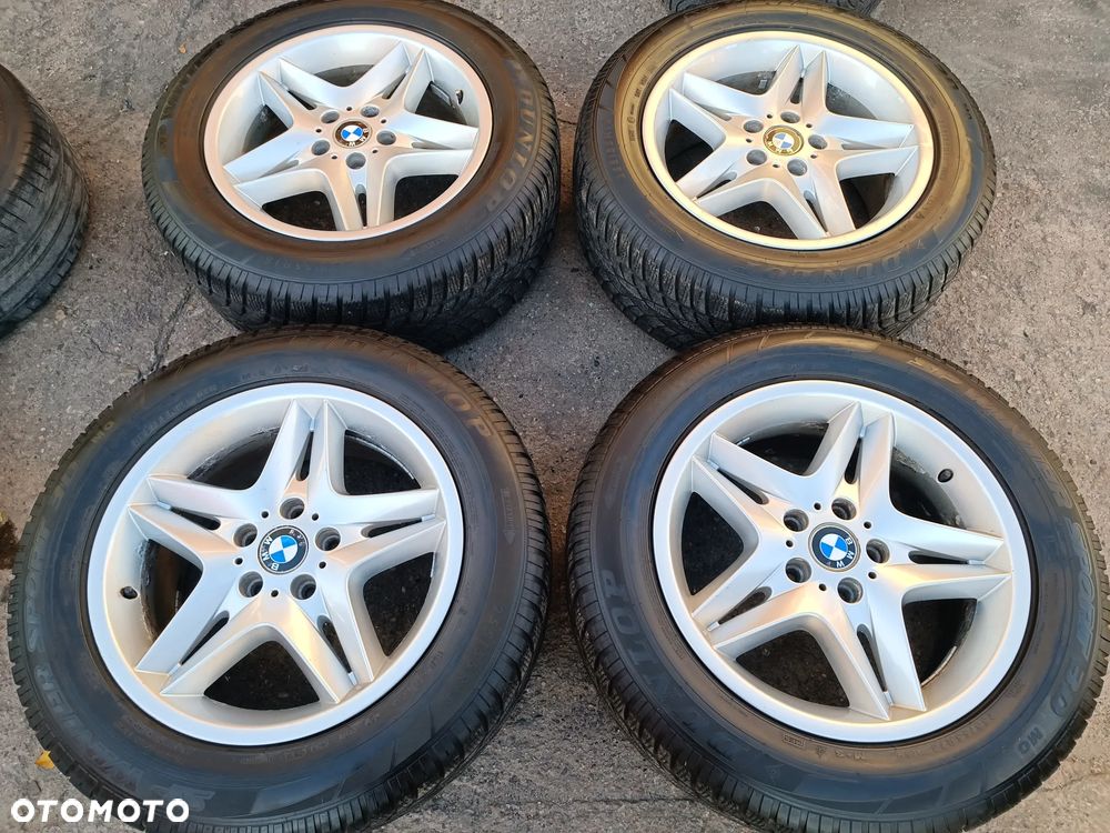 5x120 Felgi Aluminiowe ALUFELGI Oryginalne 8,5J 18 Koła Zimowe Zima BMW SERIA X5 E53 255/55 5mm Legnica ALU-RAD STYLING WZÓR 74
