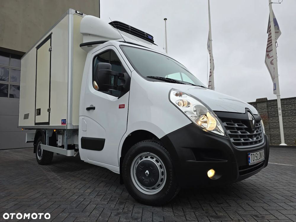 Renault MASTER IGLOPOL -30*C +25*C Carrier XARIOS 350 Podłączenie Stacjonarne 230 V ŁADOWNOŚĆ 840Kg WZMOCNIONE TYLNE ZWIESZENIE TEMPOMAT KLIMA HALOGENY KAMERA COFANIA SALON PL STAN JAK NOWY - 5