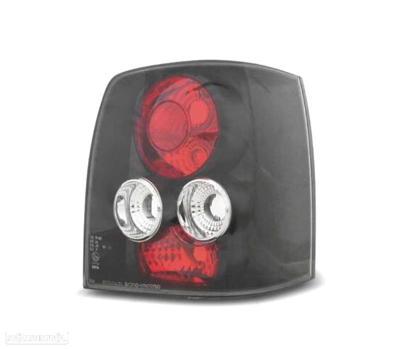 FAROLINS VOLKSWAGEN VW PASSAT VARIANT 96-00 FUNDO PRETO - 2