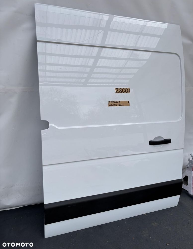 MASTER 3 4 MOVANO B NV400 18- DRZWI SUWANE PRZESUWNE PRAWE BIAŁE ŁADNE - 2