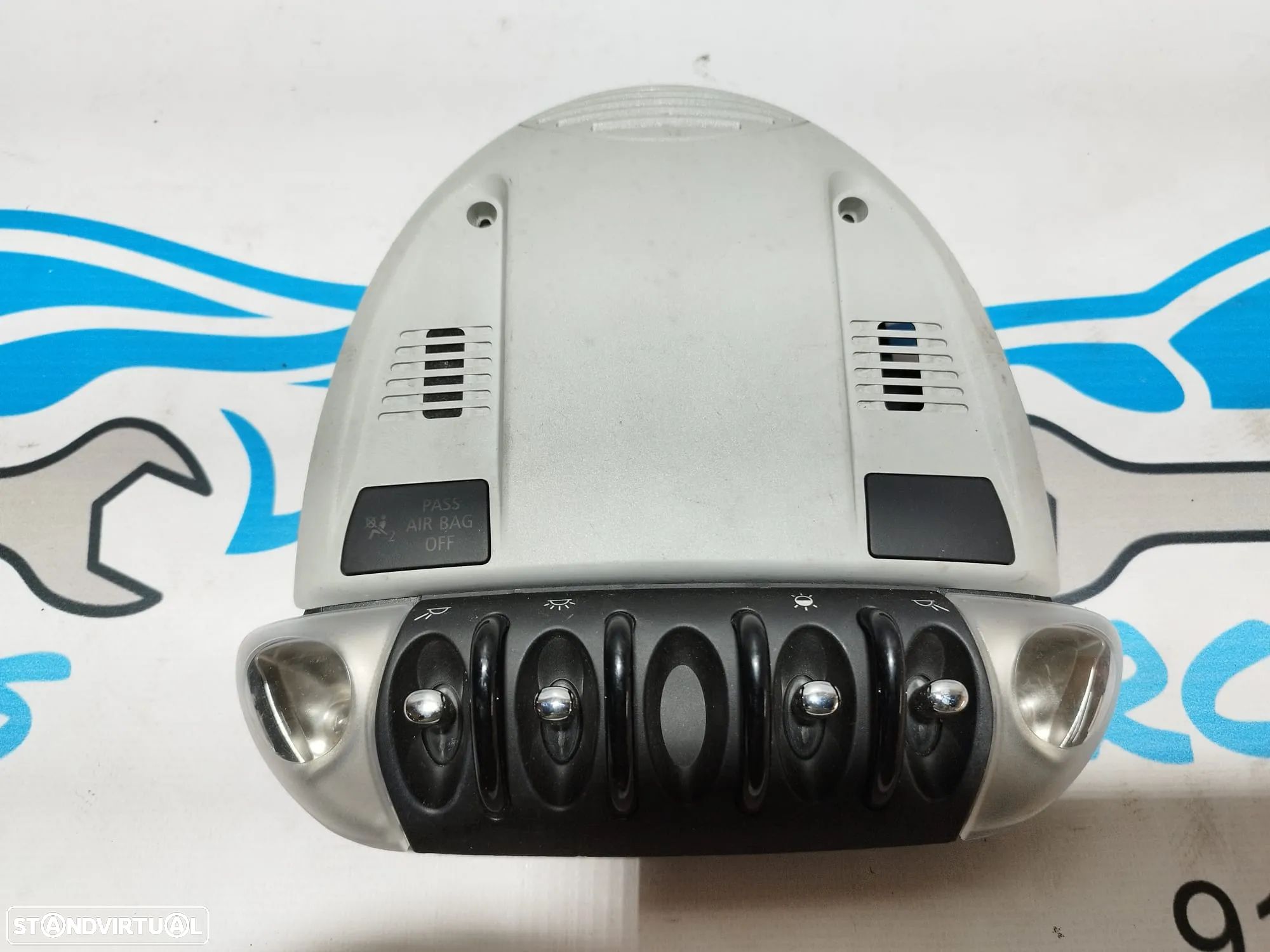 PLAFONIER FRENTE FRONTAL BOTÃO BOTÕES SWITCH MINI R55 3422625 - 1