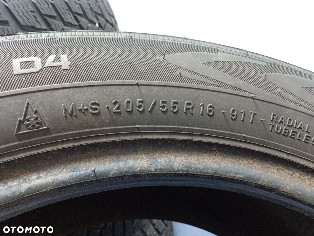 OPONY ZIMOWE 4 SZT NOKIAN WRD4 205/55 R16 91T - 4