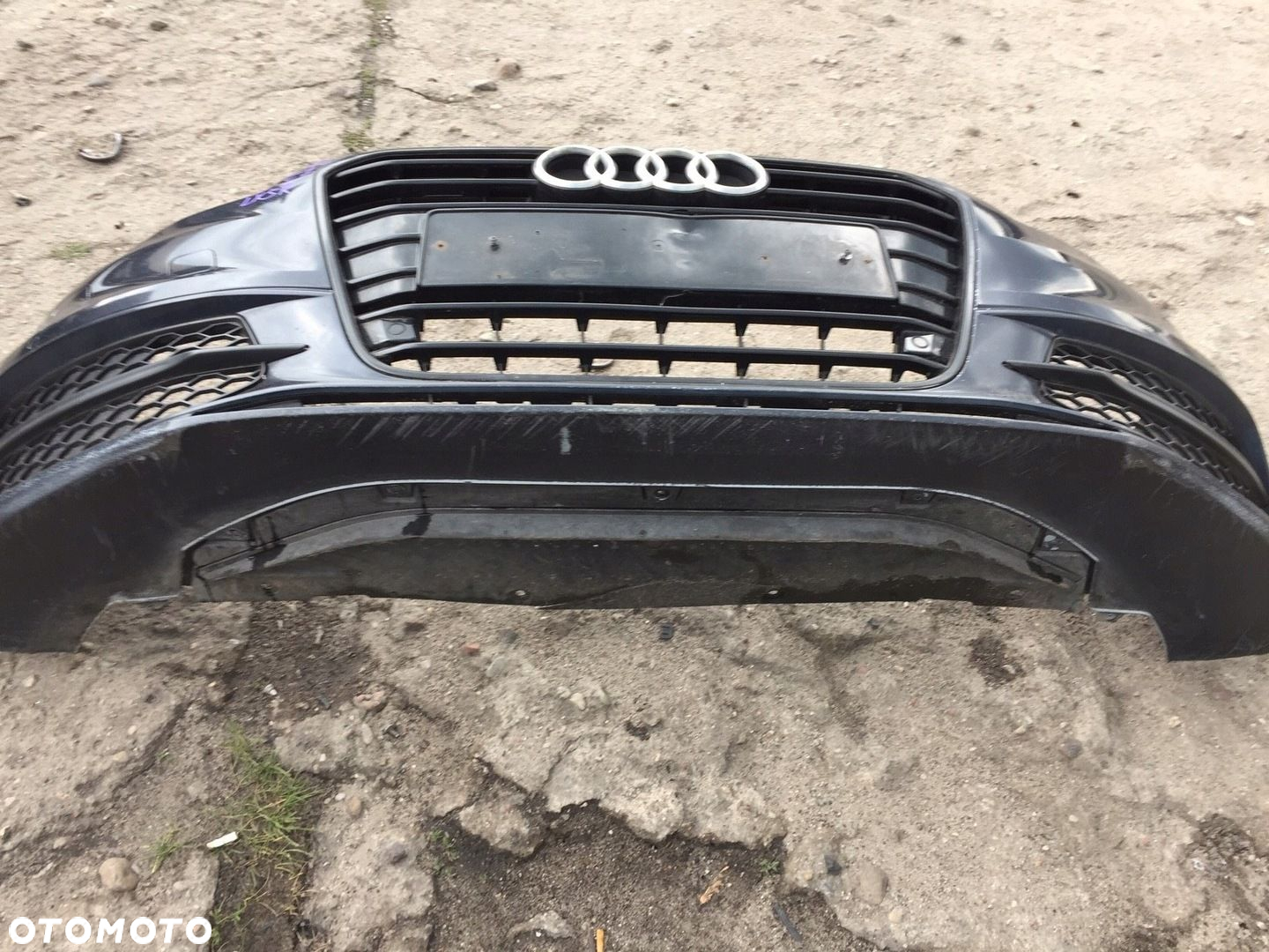 AUDI A6 C7 S-LINE LX5R ZDERZAK PRZEDNI PRZÓD GRILL - 5