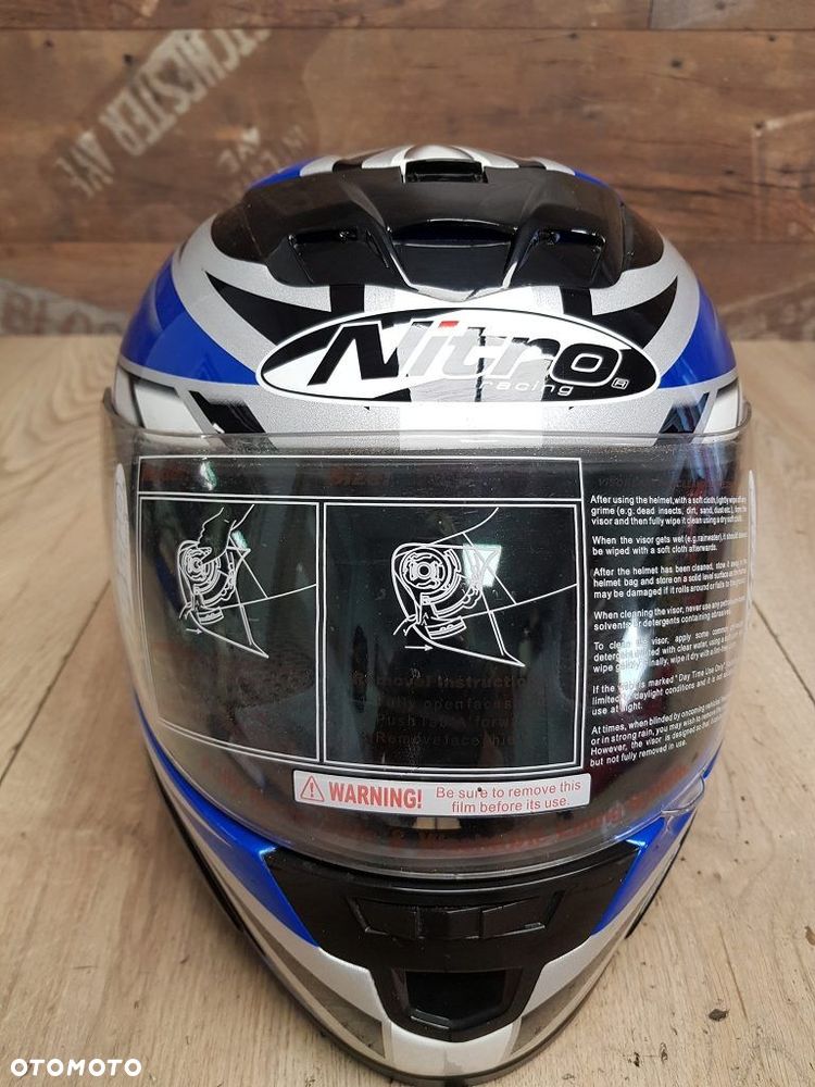 Kask motocyklowy Nitro Racing rozmiar XS - 4