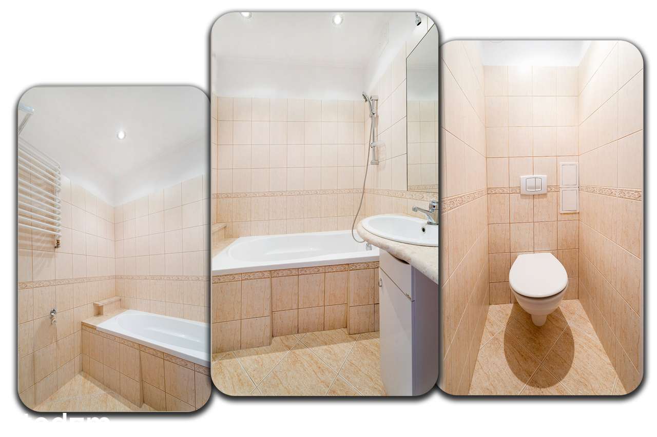 os. Armii Krajowej | widok na park | 60,7 m² | 3 pokoje | balkon - Pełny obrazek: 5/8