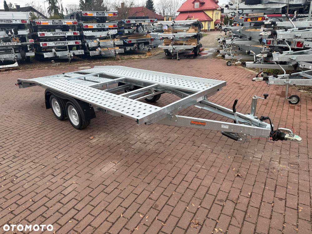 Neptun Laweta Neptun  4,2x2,1m DMC 2700 kg raz łamana mocna spawana DOSTAWA MOTOMUS - 9