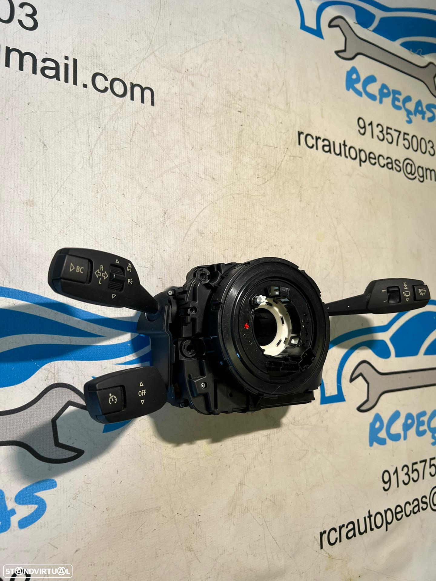 FITA AIRBAG BMW SERIE 1 E88 CABRIO 61319123043 9123043 6989556 SERIE 1 E81 E82 E87 SERIE 3 E90 E91 E92 E93 X1 E84 X5 E70 X6 E71 E72 Z4 E89 MANETE MULTIFUNÇÕES COMUTADOR - 2