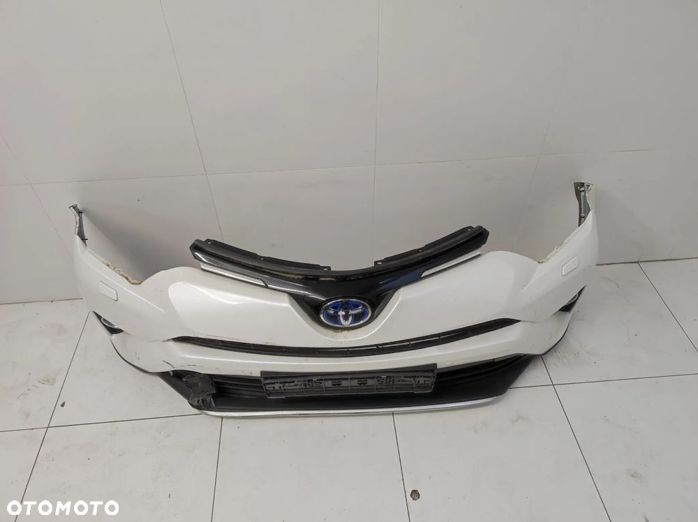 Zderzak przód przedni kompletny 4xpdc Toyota RAV4 IV lift - 2