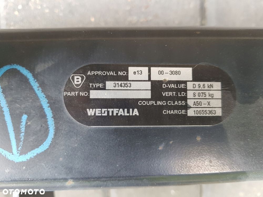 opel astra 4 j hak wypinany belka haka westfalia 314353 - 4