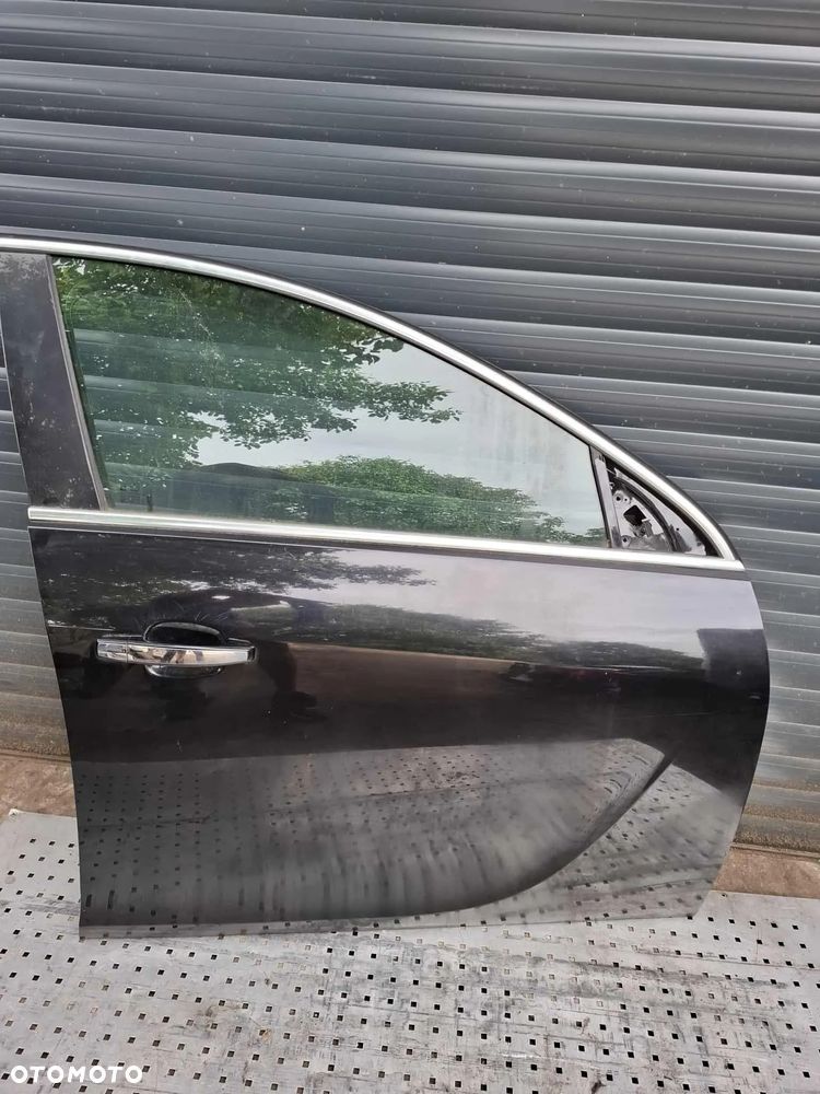 DRZWI PRAWE PRZEDNIE PRZÓD OPEL INSIGNIA A Z20R KLAMKA CHROM - 1