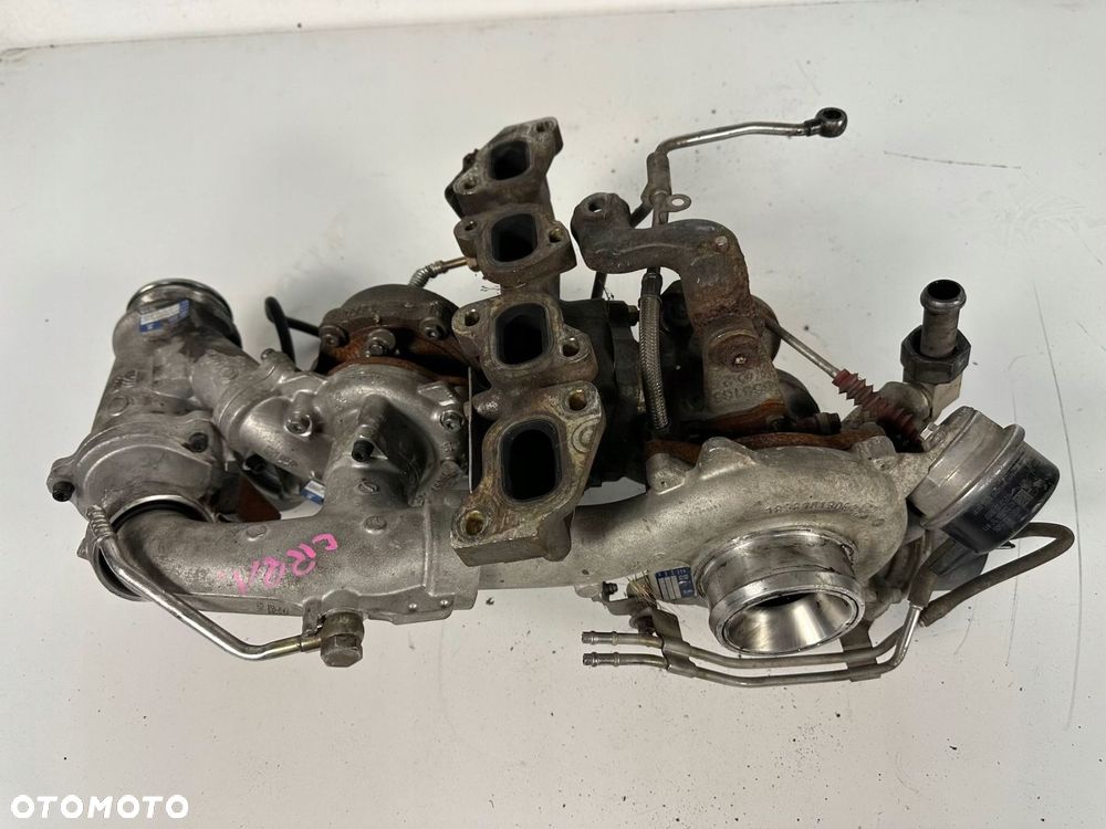 komplet turbin bi turbo turbosprężarka 03n145704k vw crafter ii 7c0 man tge - 1