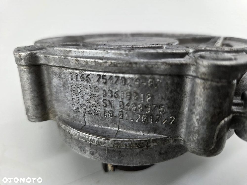 BMW E87 E90 E91 2.0 B POMPA VACUM PODCIŚNIENIA 0313-327-116 - 8