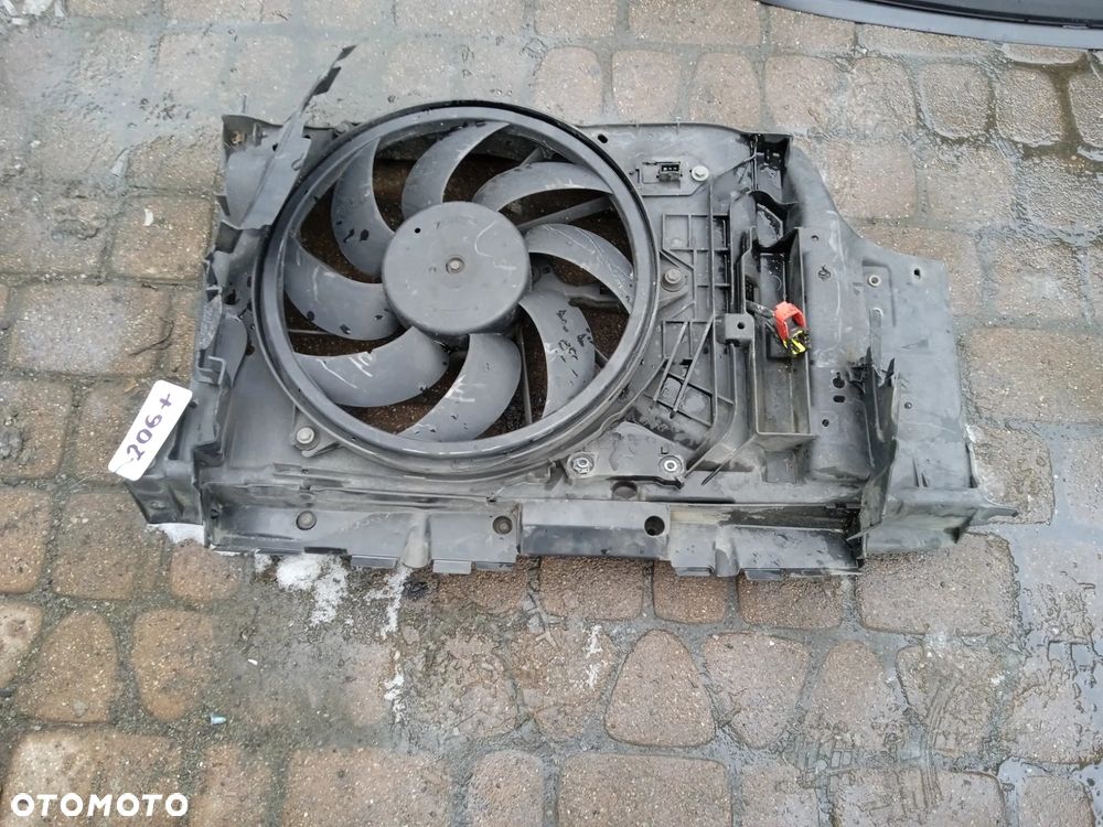 WENTYLATOR CHŁODNICY PEUGEOT 206+ CITROEN C3 1.1 8V HFZ - 1