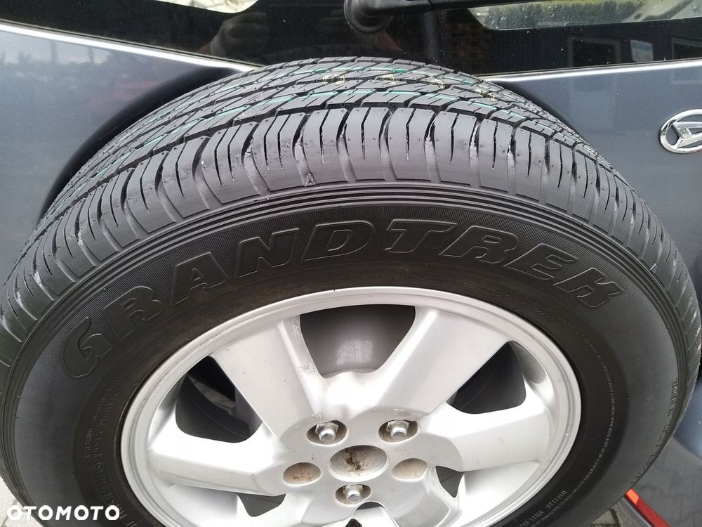 daihatsu terios ii 06r- koło zapasowe dojazdowe pokrowiec komplet mocowanie - 5