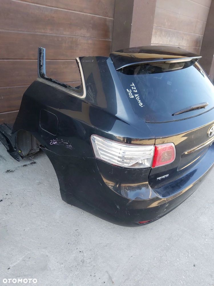 Toyota Avensis T27 KOMBI kompletny tył zderzak klapa lampa ćwiartka pas - 3